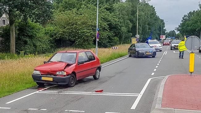 Lichtgewonde bij aanrijding Europaweg-Zuid