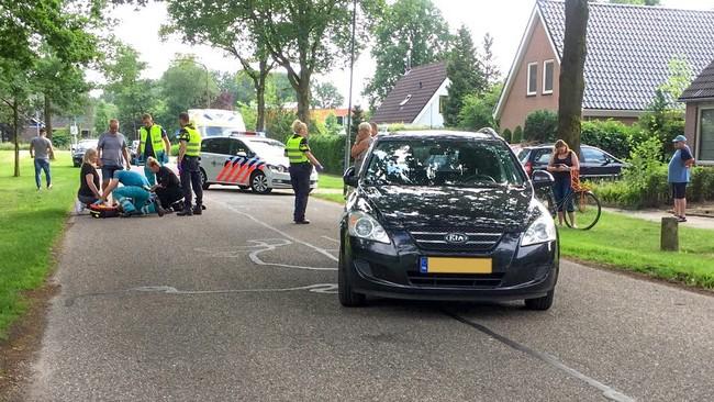 Voetgangster gewond bij aanrijding in Smilde