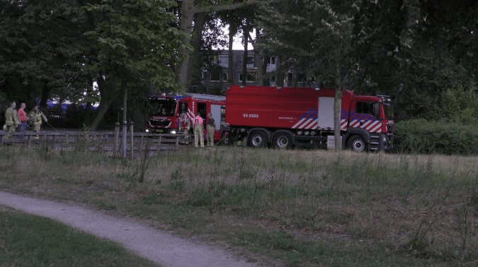 Natuurbrandje in Meppel snel geblust