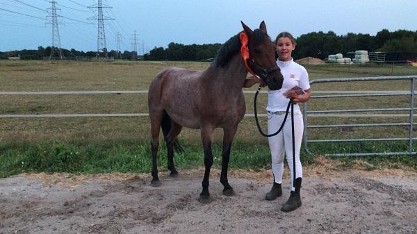 Michelle Dijkman uit Assen opnieuw in de prijzen met haar pony