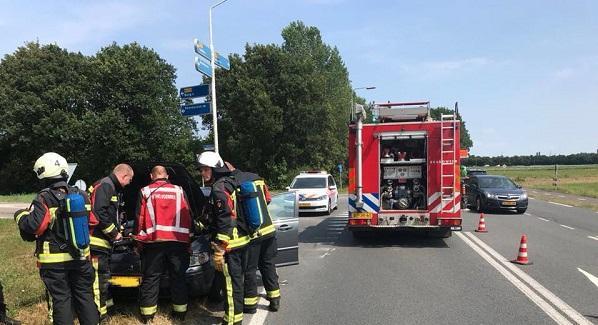 Brandweer Smilde opgeroepen voor autobrand