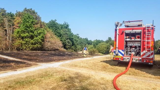 Stuk natuur bij Baggelhuizerplas afgebrand