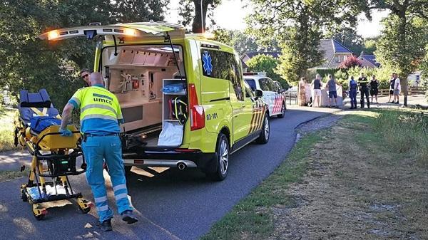 Scooterrijder raakt ernstig gewond bij ongeluk in Hollandscheveld