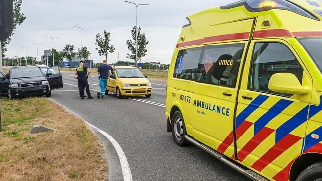 Kop-staartbotsing bij Messchenveld Assen