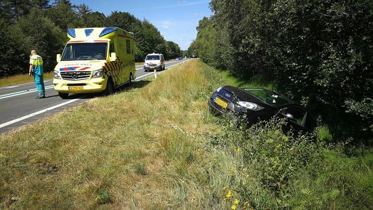 Ongeluk bij Witteveen door overstekende eenden