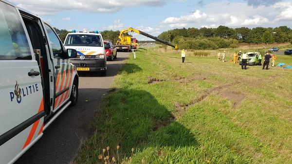 Slachtoffer ongeval A28 Assen-Noord overleden (Video+foto update)