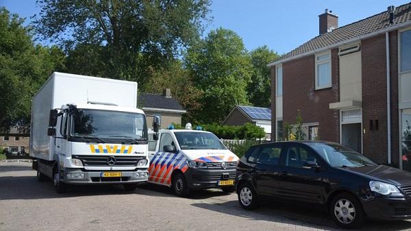 Politie ontdekt hennepkwekerij met 600 planten