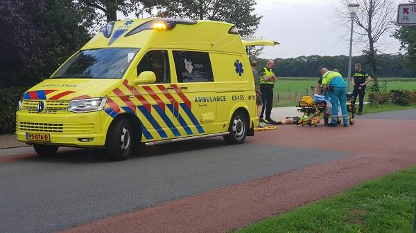 Opnieuw wielrenner gewond bij ongeval