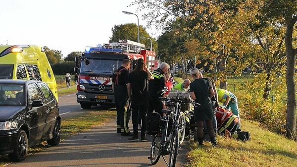 Kindje met been bekneld in fiets; brandweer helpt met bevrijden