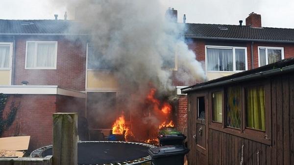 Wasdroger zorgt voor uitslaande brand in Stadskanaal