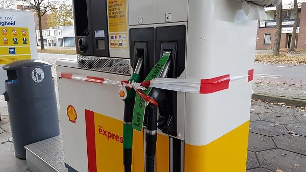 Steeds meer tankstations zitten zonder brandstof in Drenthe