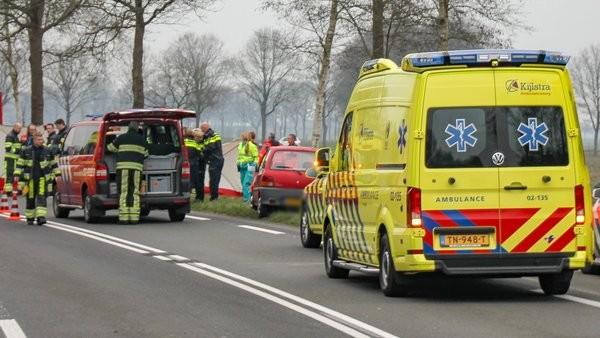 Twee doden en zwaargewonden bij ongeval op N919 (Video)