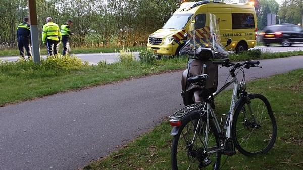 Bromfietser en fietser ernstig gewond na harde botsing op fietspad