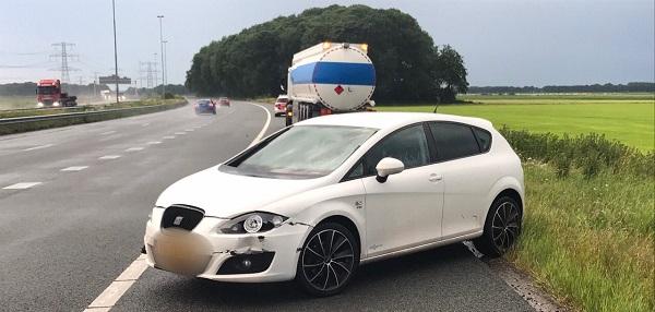 Ongevallen op A28 en A37 door aquaplanning