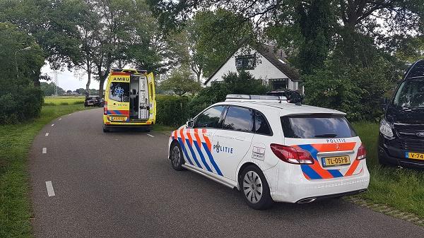 Bromfietser gewond na ongeval met auto