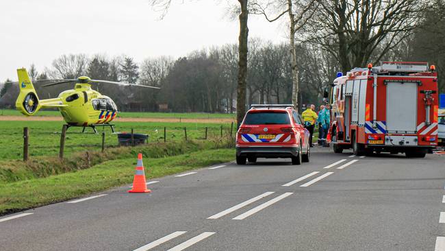 Vrouw overleden bij ernstig ongeval in Grolloo (Video)