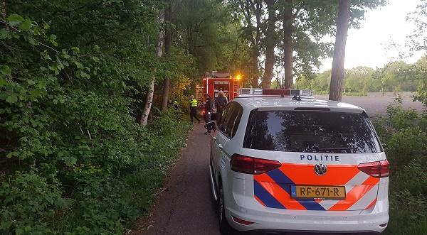 Meerdere brandhaarden bij bosbrand in Hijken