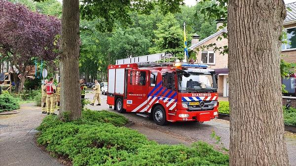 Gaslek na werkzaamheden in tuin Zuidlaren