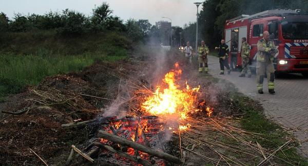 Emmen weer toneel van meerdere brandjes