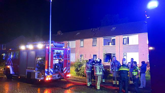 Bewoonster opgepakt voor brandstichting in woning Smilde (Video)