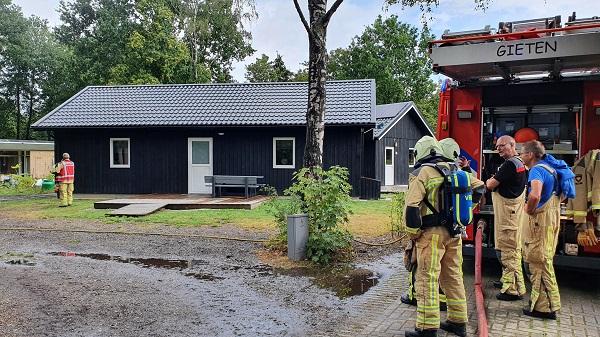 Chalets ontruimd vanwege gaslek in Gasselte (video)