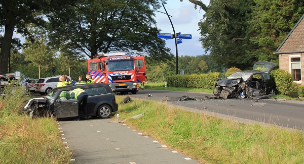 Traumahelikopter opgeroepen voor ernstig ongeval met drie gewonden (Video)