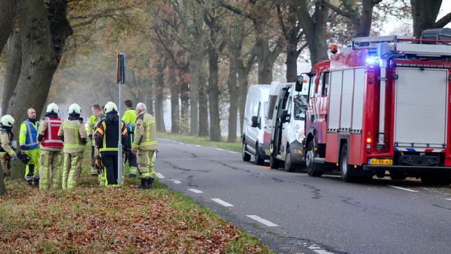 Gaslek in berm zorgt voor brandweerinzet in Klazienaveen (Video)