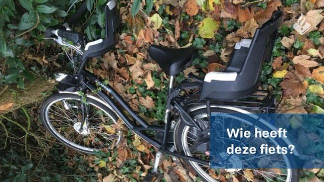 Politie zoekt gestolen fiets die verplaatst is