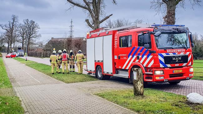 Gaslekkage door werkzaamheden in Peest (Video)