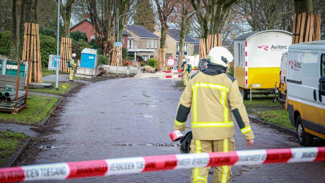 Gaslekkage door werkzaamheden in Gieten (Video)