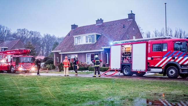 Brandweer blust fikse schoorsteenbrand (Video)