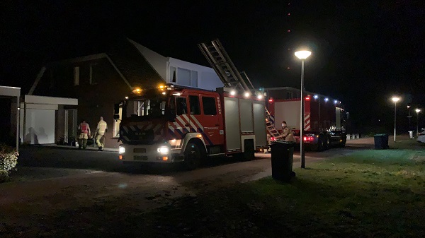 Brandweer Assen en Smilde opnieuw opgeroepen voor schoorsteenbrand