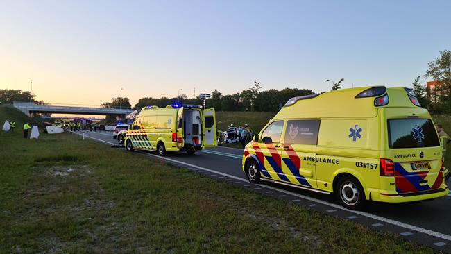 Meerdere personen omgekomen bij zwaar ongeval op N34 bij Borger