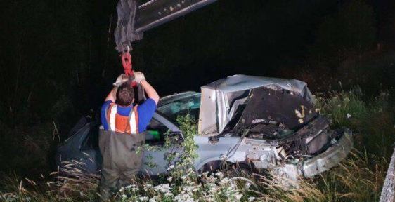 Bestuurder gewond bij ongeval op A37 (video)