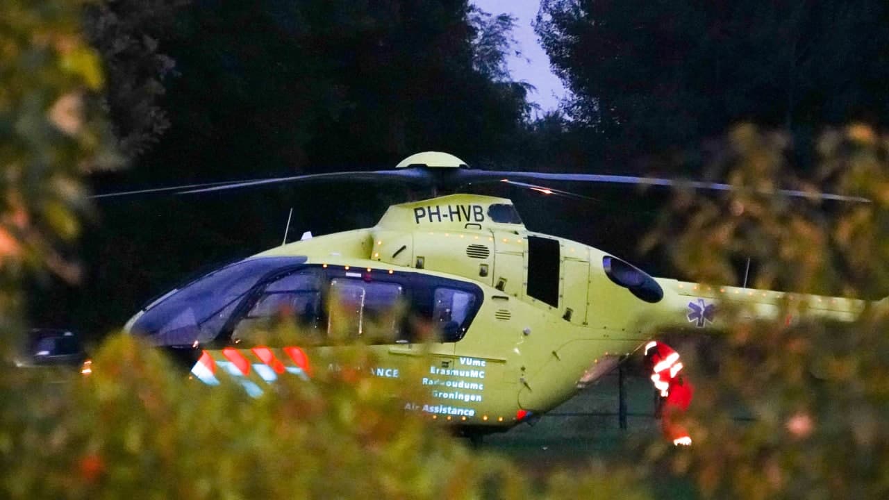 Traumahelikopter ingezet voor assistentie in Rolde