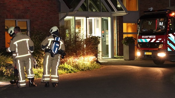 Brandweer doet nacontrole na keukenbrandje in wellness hotel