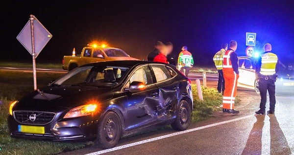 Botsing op beruchte kruising van de N34