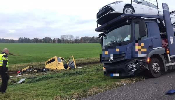 Meer dan 4 kilometer file door ongeval op A28 (video)