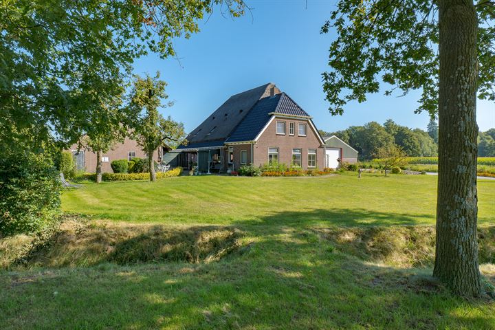 Te koop in Drenthe: woonboerderij met eigen bos en minicamping