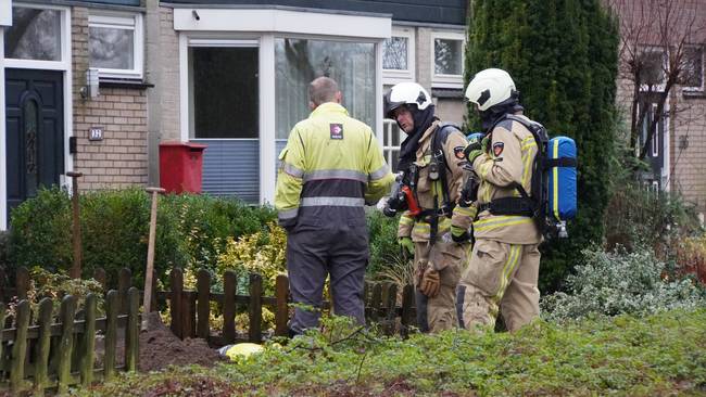 Gaslekkage door graafwerkzaamheden in voortuin Zuidlaren