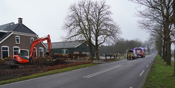 Doorgaande weg tussen Norg en Donderen tijd dicht vanwege gaslek