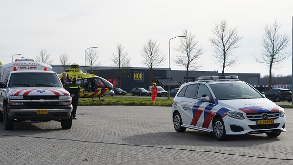 Traumahelikopter ingezet voor ongeval met crossmotor