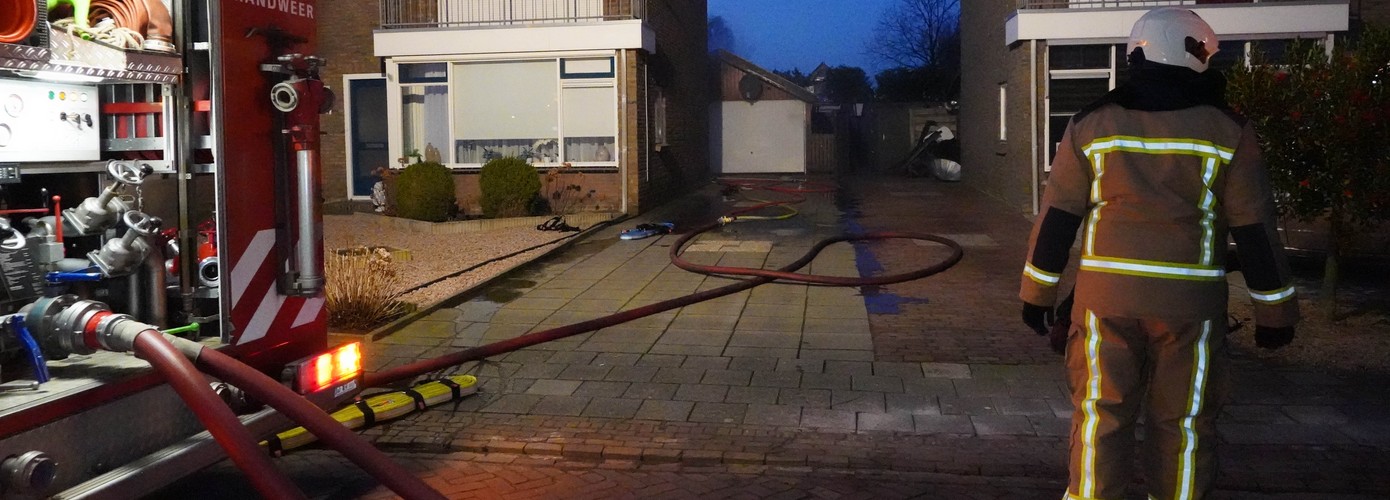 Asbest vrij gekomen bij brand in schuurtje Roden