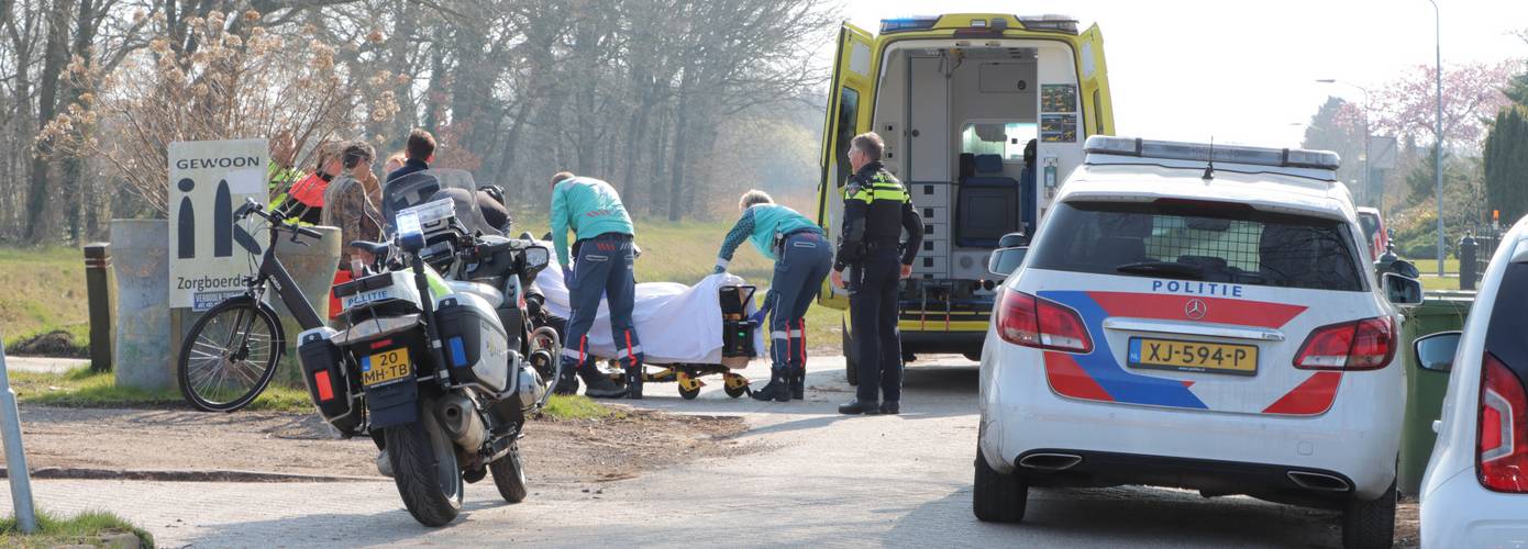 Voetganger gewond na botsing met mountainbiker