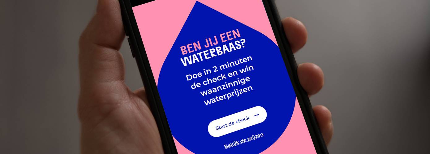 Waterbazencheck: Hoe waterbewust ben jij?