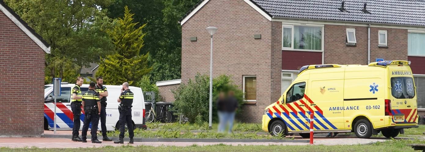 Persoon gewond bij steekpartij in Beilen (video)