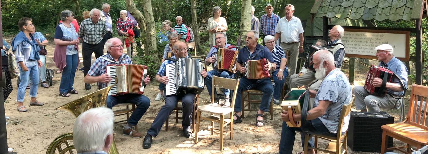 Zaterdag 25 juni Accordeon en trekzak festival in het Veenpark Barger-Compascuum