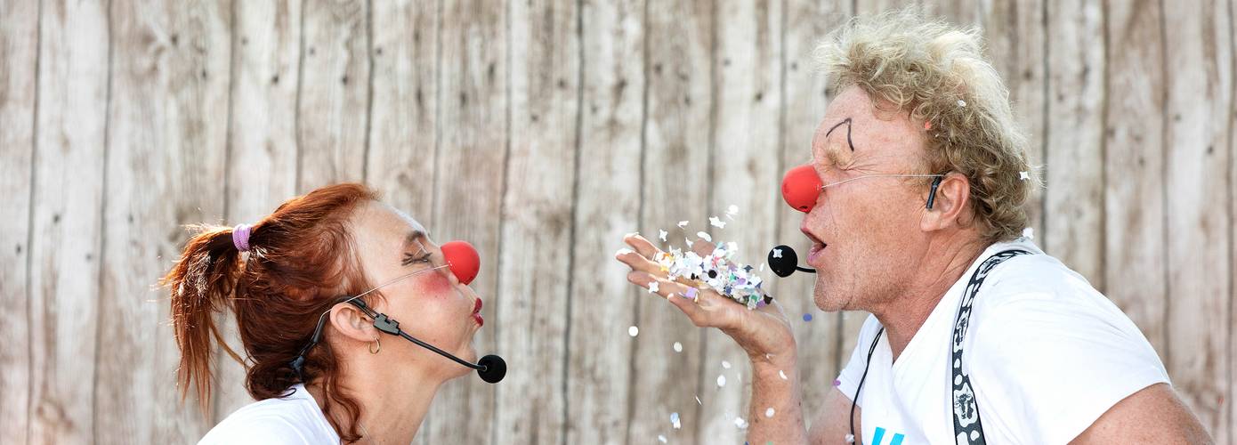 Een circusdag voor kinderen in AZC’s