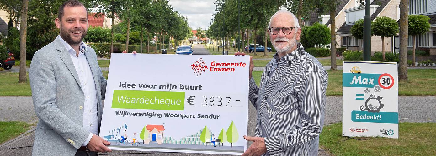 Weggebruikers Parc Sandur sparen € 3.937,- met snelheidsmeter