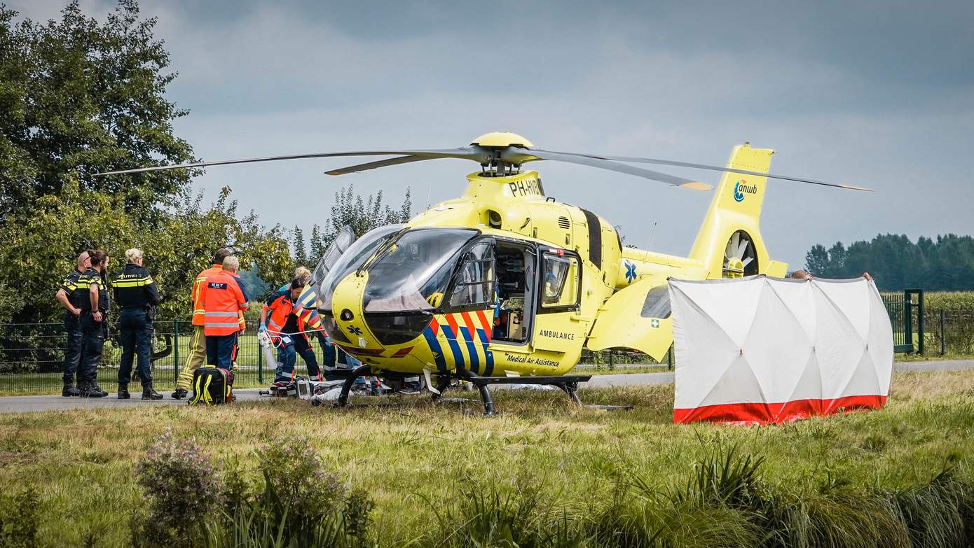 Motorrijder zwaargewond bij ongeval met auto